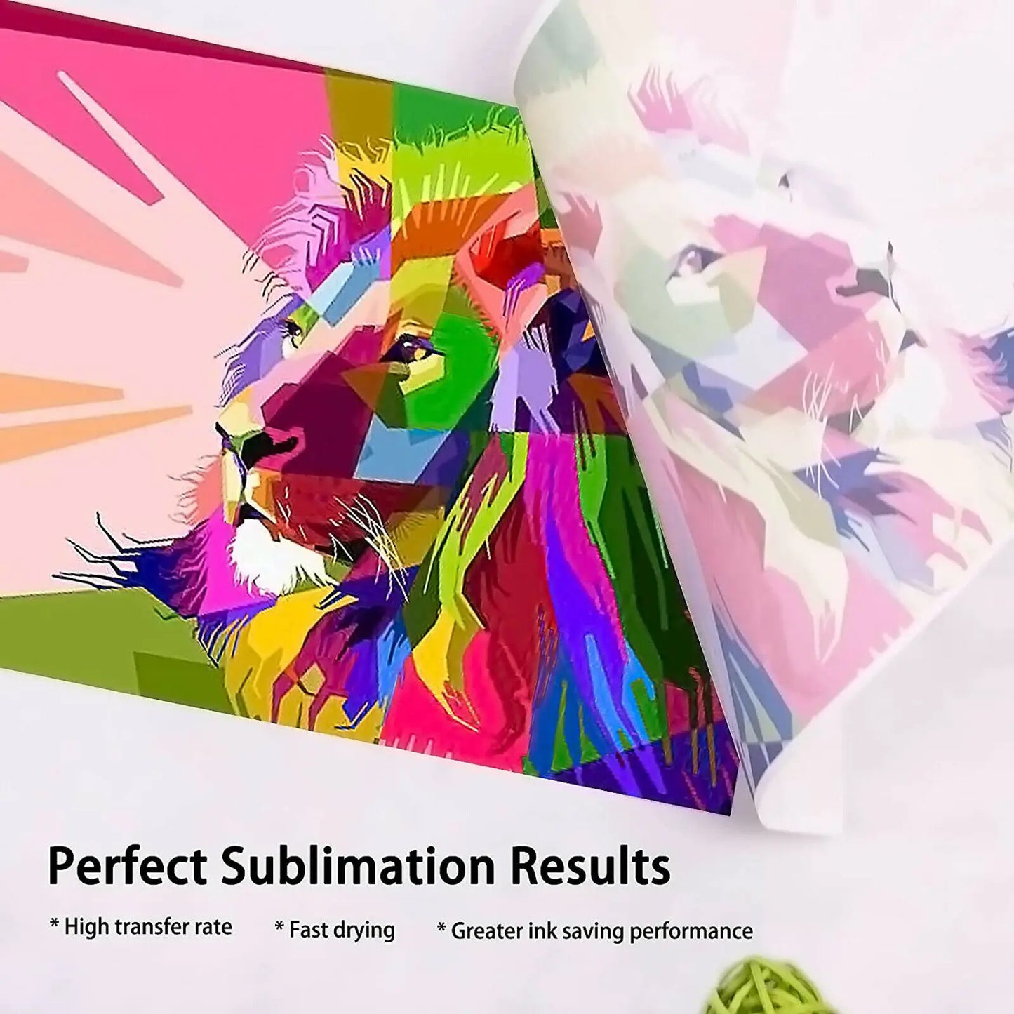HTVRONT 150 Sheets 8.5 x 11 Inch Sublimation Paper 120g Heat Transfer Paper for Inkjet Printer T-shirt