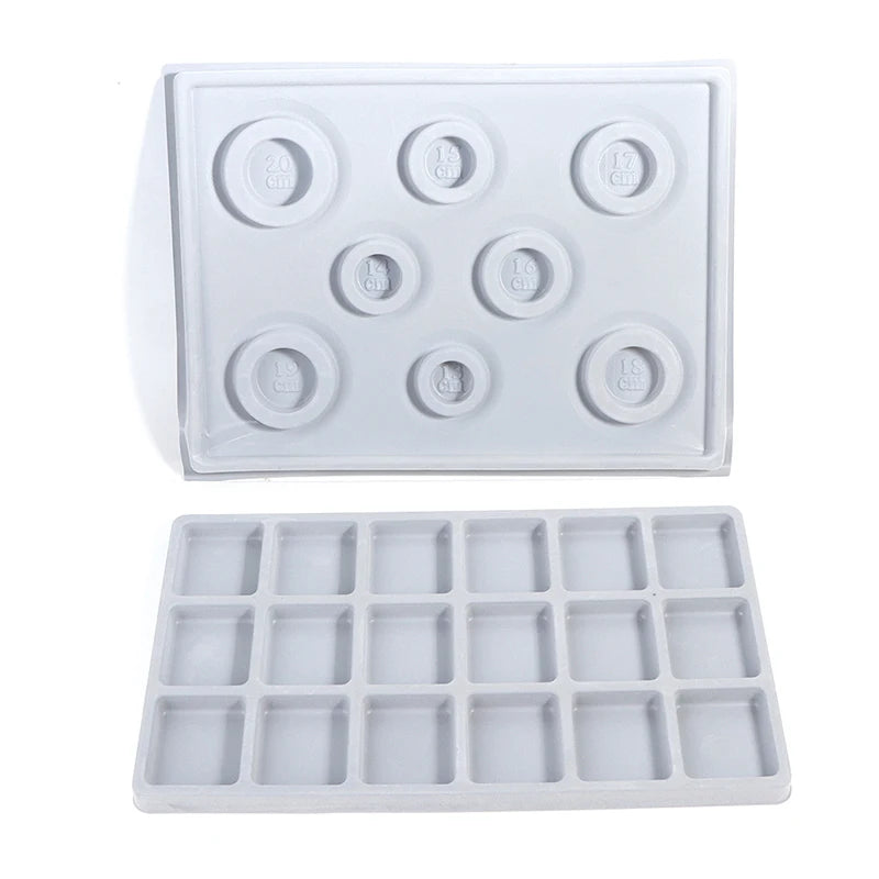 Flocked Bead Board For Bracelet Necklace Tray Beading Measuring Tools