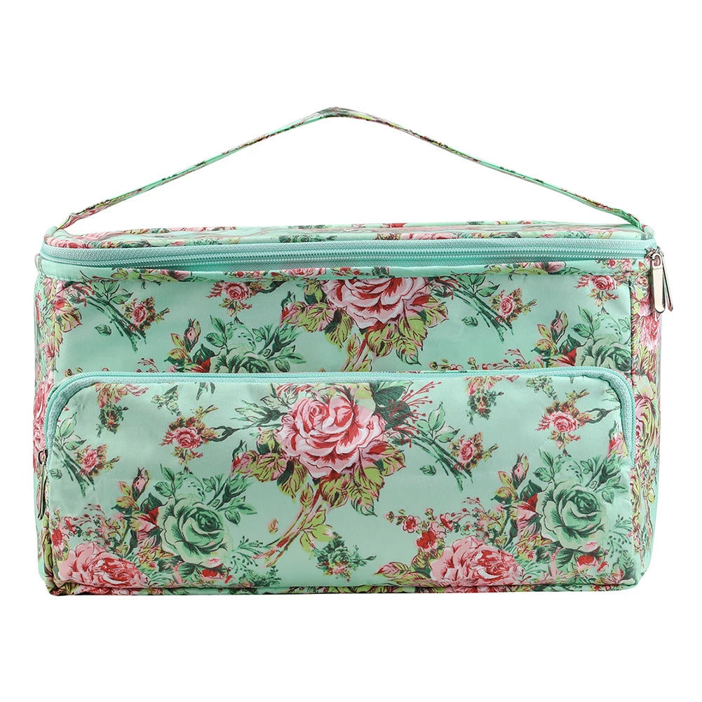 Wool Crochet Hooks Bags Oxford Cloth Knitting Thread Yarn Printing Storage Tote
