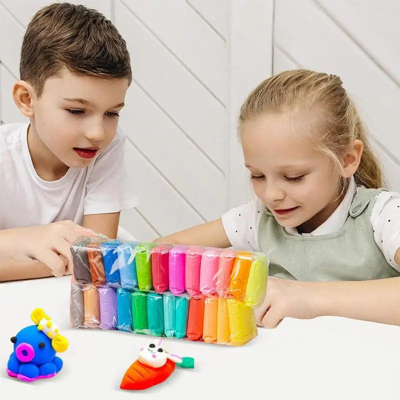 36 Color Super Light Clay Air Dry Polymer Modelling Clay