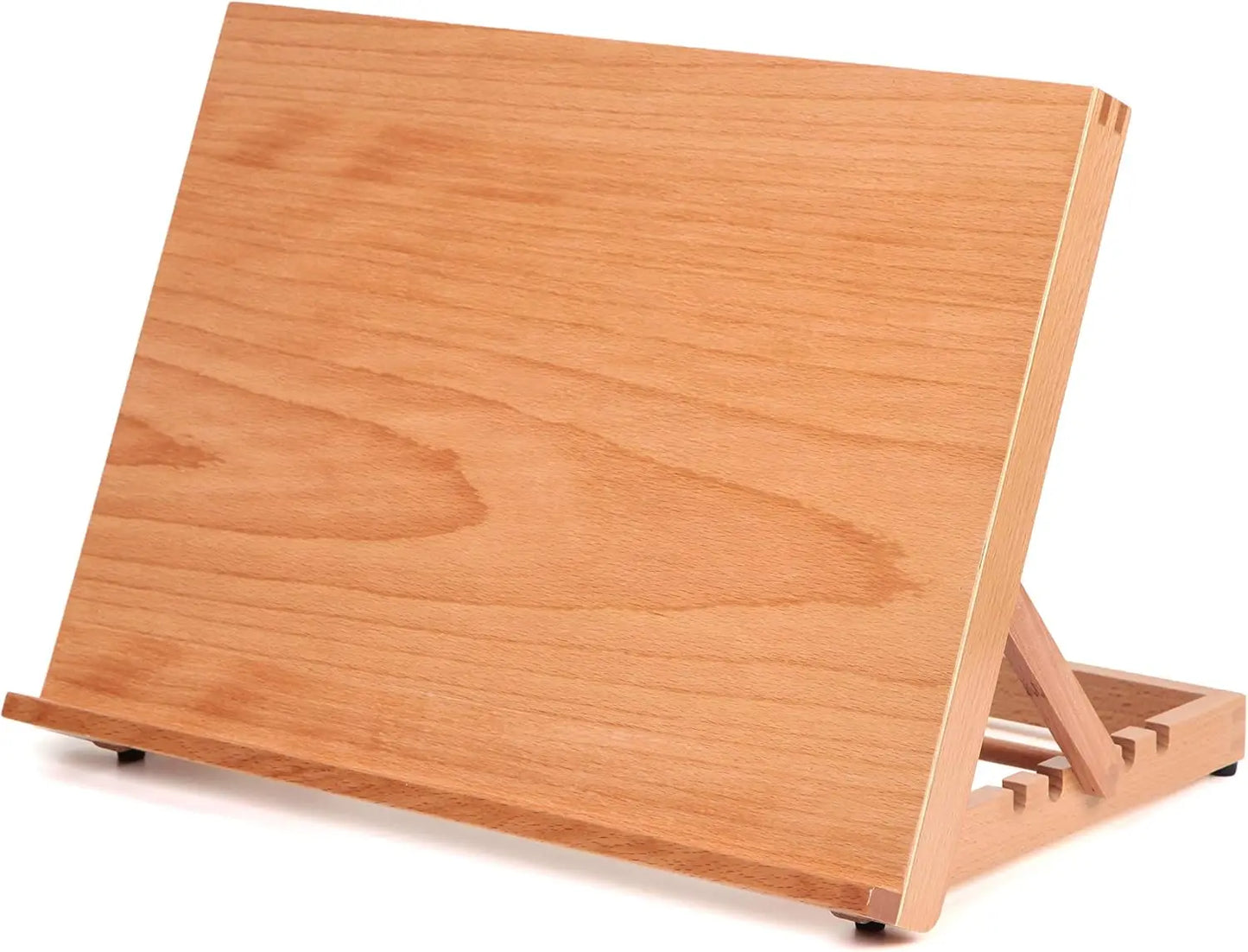 Wooden drawing table easel sketch board, 16 1/2 inches by 12 1/8 inches