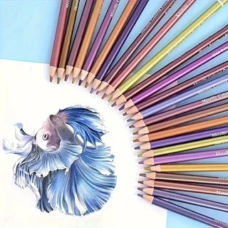 Brutfuner 50/72 Colors Metallic Pencil