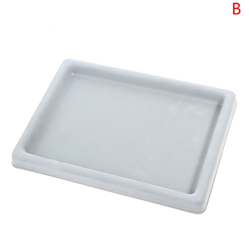 Flocked Bead Board For Bracelet Necklace Tray Beading Measuring Tools