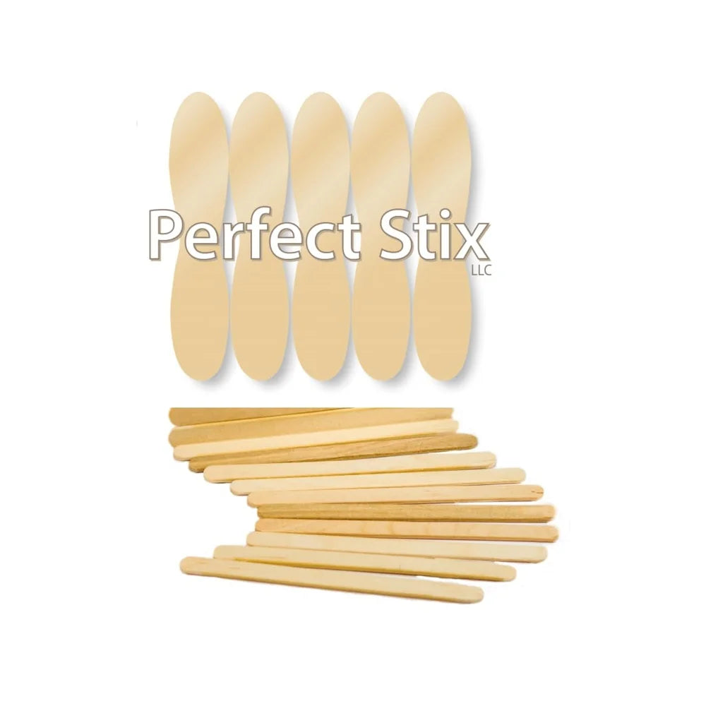 Premium Food Grade Birchwood Popsicle Sticks Pack of 2000CT Smooth Crafting Sticks Compostable Eco-Friendly Waxing Supplies