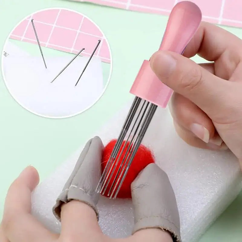Wool Felting Kit Felting Set For Beginners Needles With Finger Guards