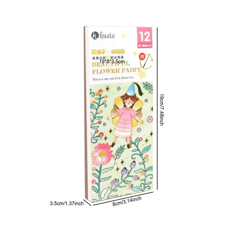 Paint With Water Coloring Books 4X Water Marker Coloring Book Set