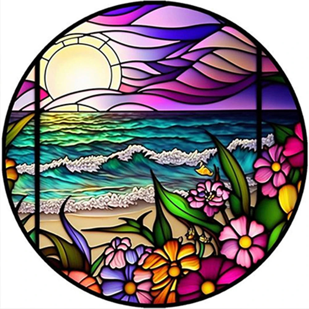 4pcs Paint By Numbers Kit On Canvas DIY Oil Art Animal Picture Wall Decor40x40cm