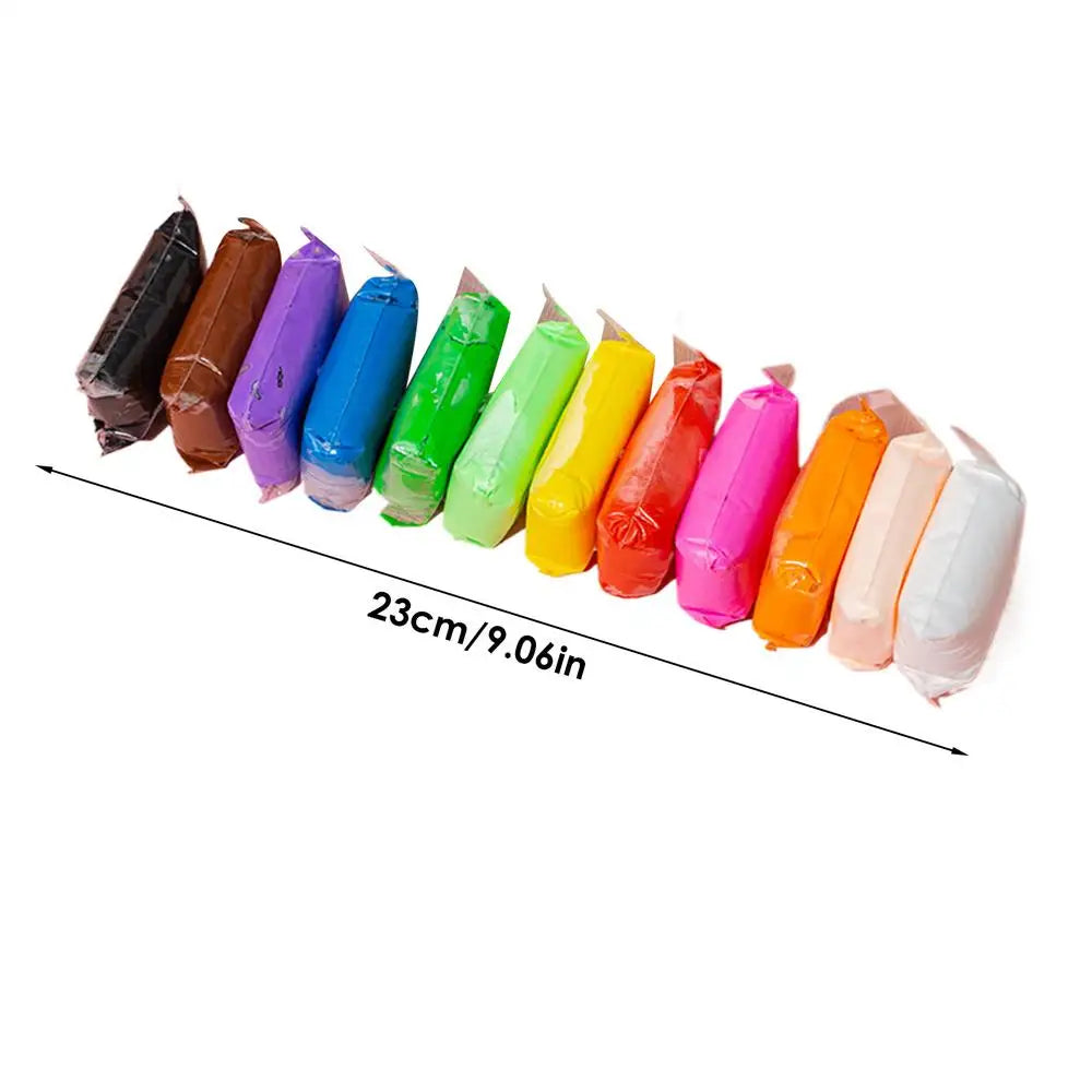 36 Color Super Light Clay Air Dry Polymer Modelling Clay