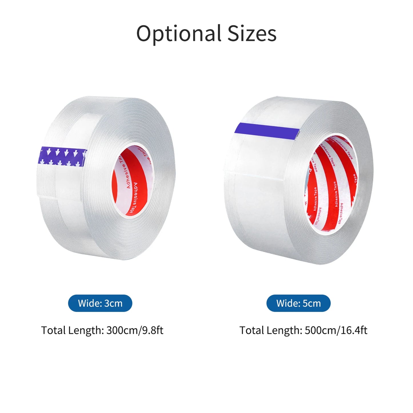 Nano Tape Heavy Duty Double Sided Mounting Adhesive Washable Removable Tapes