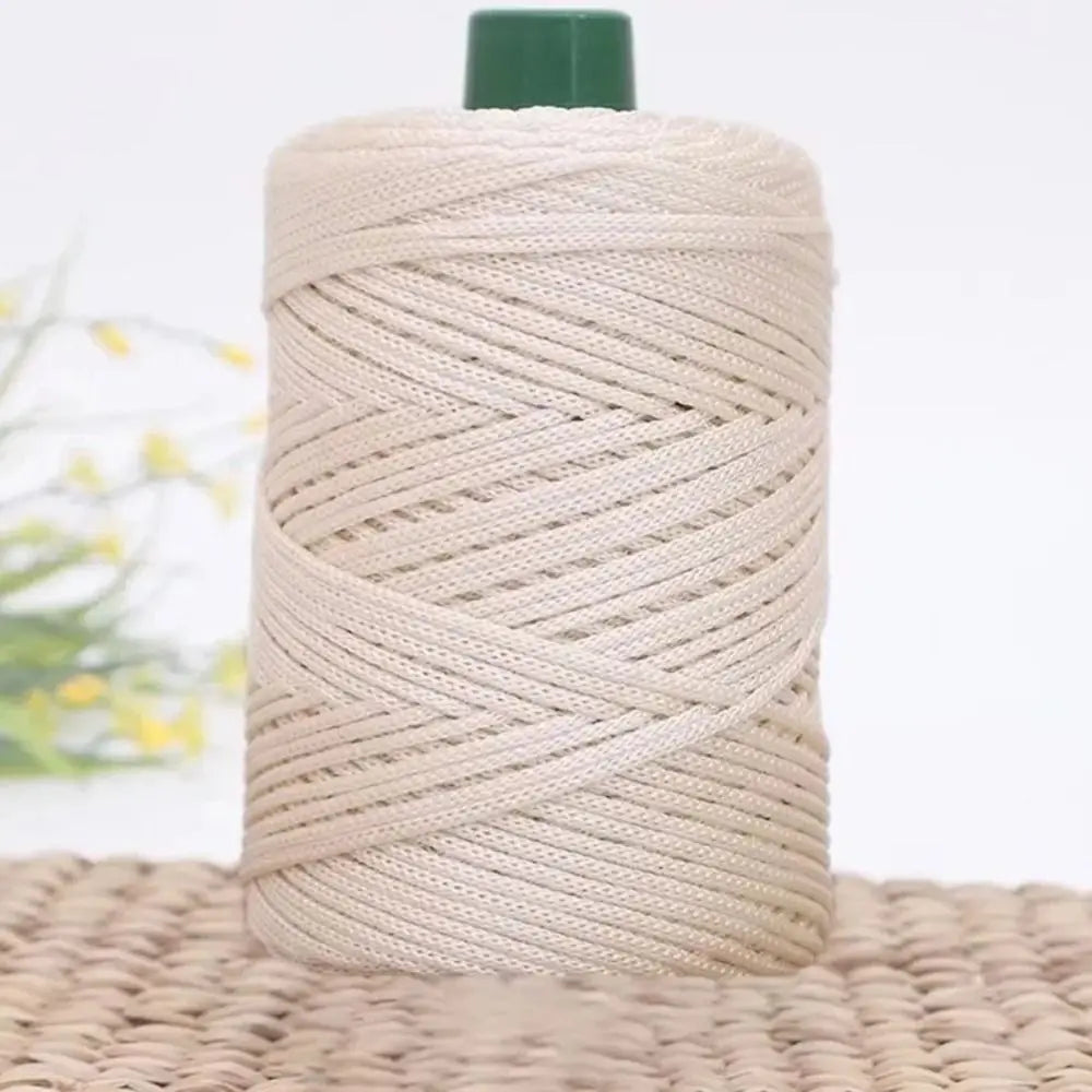 3mm Handmade Ice Rope Thread DIY Hook Cushion Beginners Crochet Knitting Yarn