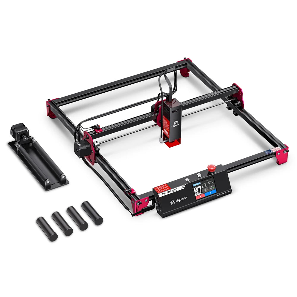 AlgoLaser DIY KIT MK2 10W Touch Screen 400X850MM Large Area Woodworking for Wood Metal