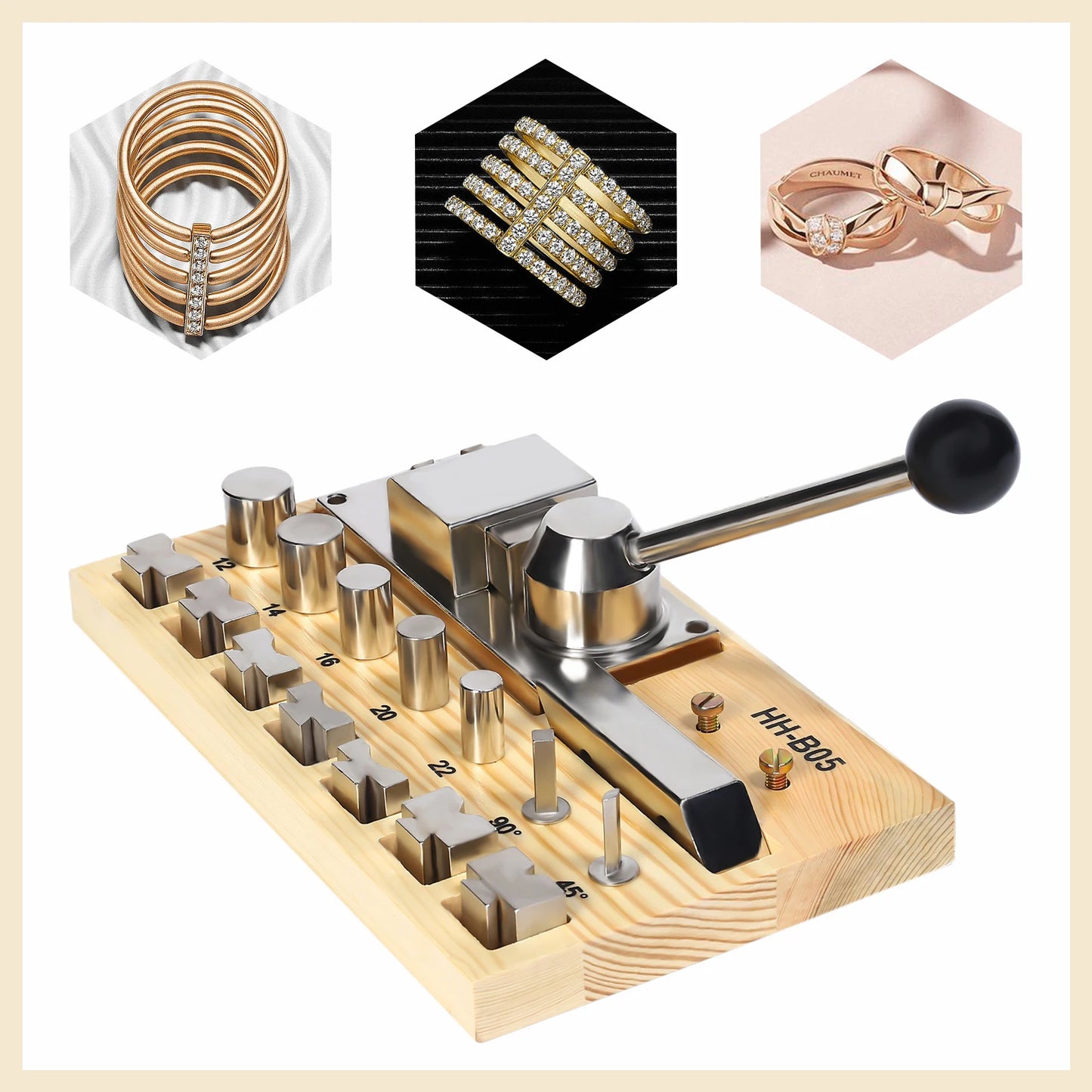 Multi-Functional Ring Bending Kit Jewelry Making Tool