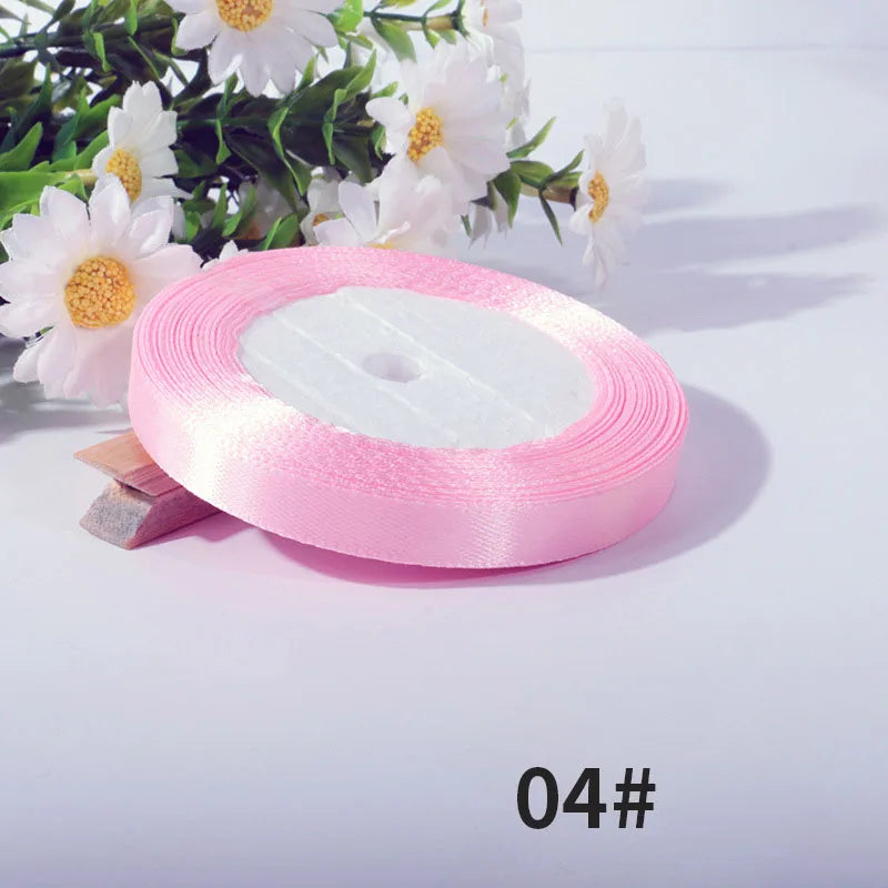 20mm 25yards per roll Silk Satin Ribbons