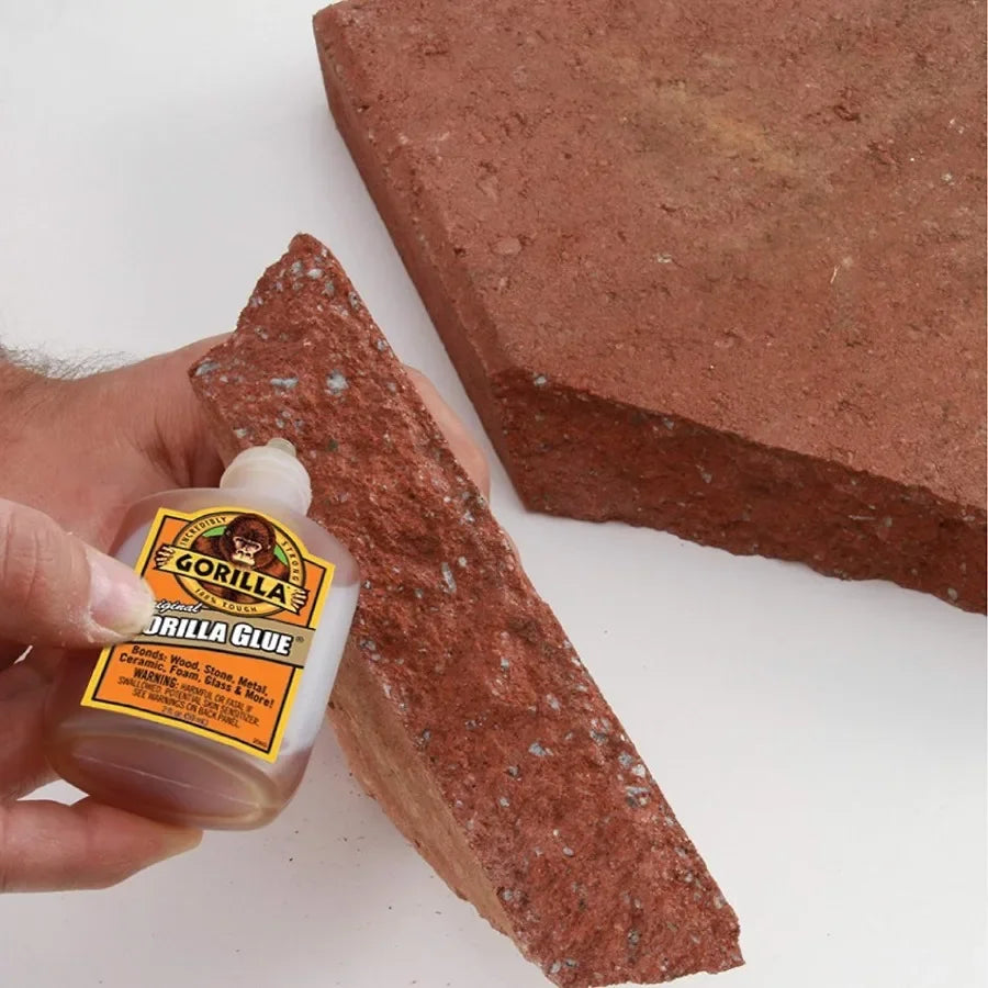 2oz Waterproof Polyurethane Glue, Industrial Strength Adhesive for Wood Metal Ceramic Repair