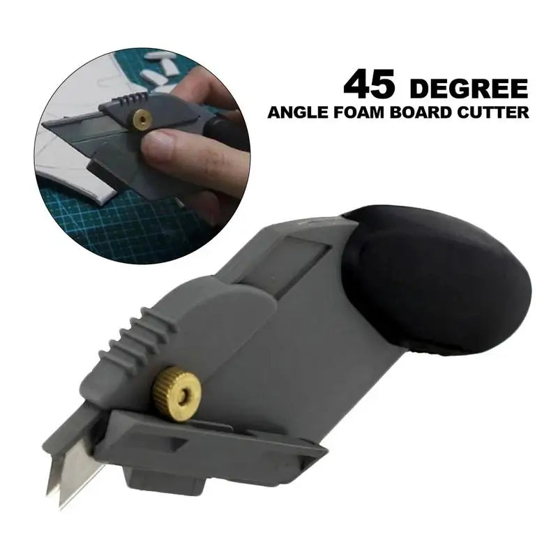 Utility Knife Craft Tools EVA Foam Cutter 45 Degree Angle Foam Board Cutter Bevel Frame Knife Tools