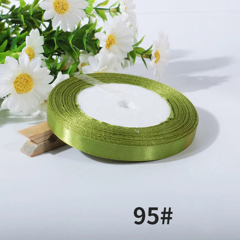 20mm 25yards per roll Silk Satin Ribbons