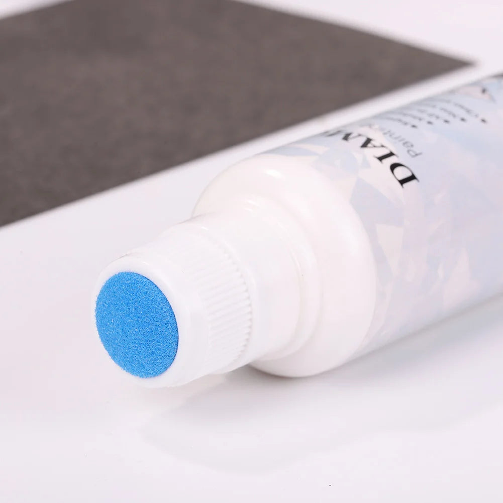 1-5Pcs 100ml Diamond Painting Sealer Conserver Permanent Hold Shine Effect 5D Brightener Glue