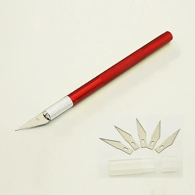 Metal Carving Scalpel Tools Kit Anti-Slip Blades Engraving Craft knives