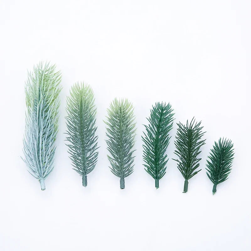 10pcs Mini Artificial Pine Needle DIY