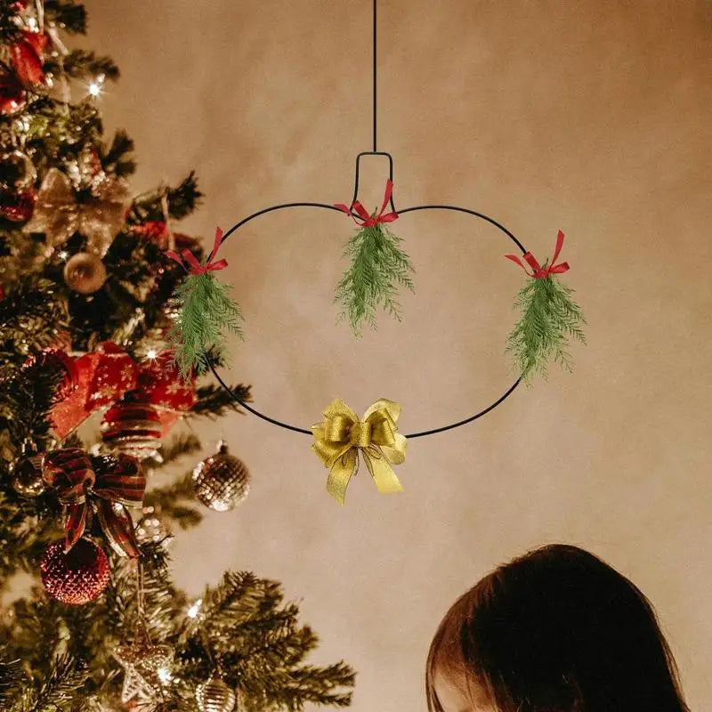 Metal Pumpkin-shaped Wreath Frame Wire