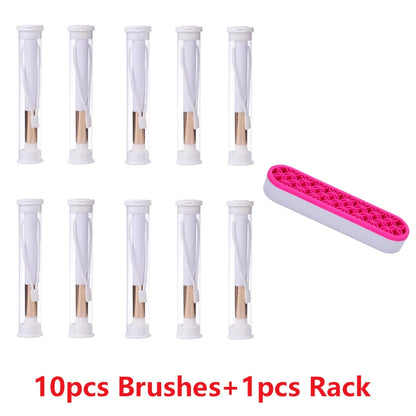 10-40pcs Wholesale Mini Blending Brush Set for Blending Ink a Breeze DIY Scrapbooking Cards Painting