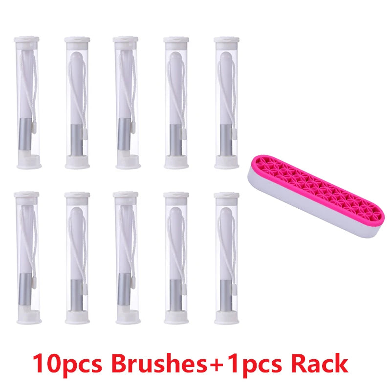 10-40pcs Wholesale Mini Blending Brush Set for Blending Ink a Breeze DIY Scrapbooking Cards Painting