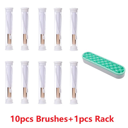 10-40pcs Wholesale Mini Blending Brush Set for Blending Ink a Breeze DIY Scrapbooking Cards Painting