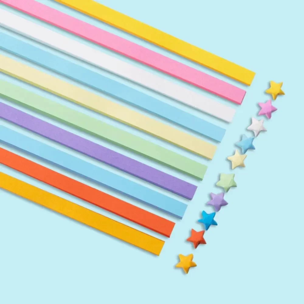 540 Sheets Origami Paper Stars DIY Hand Crafts Origami Lucky Star Paper Folding Origami Star Paper Strips