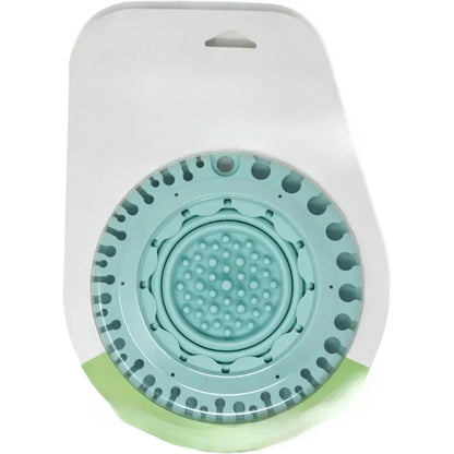 Brush holder and silicone cleaning system for acrylic, watercolor and water-based media