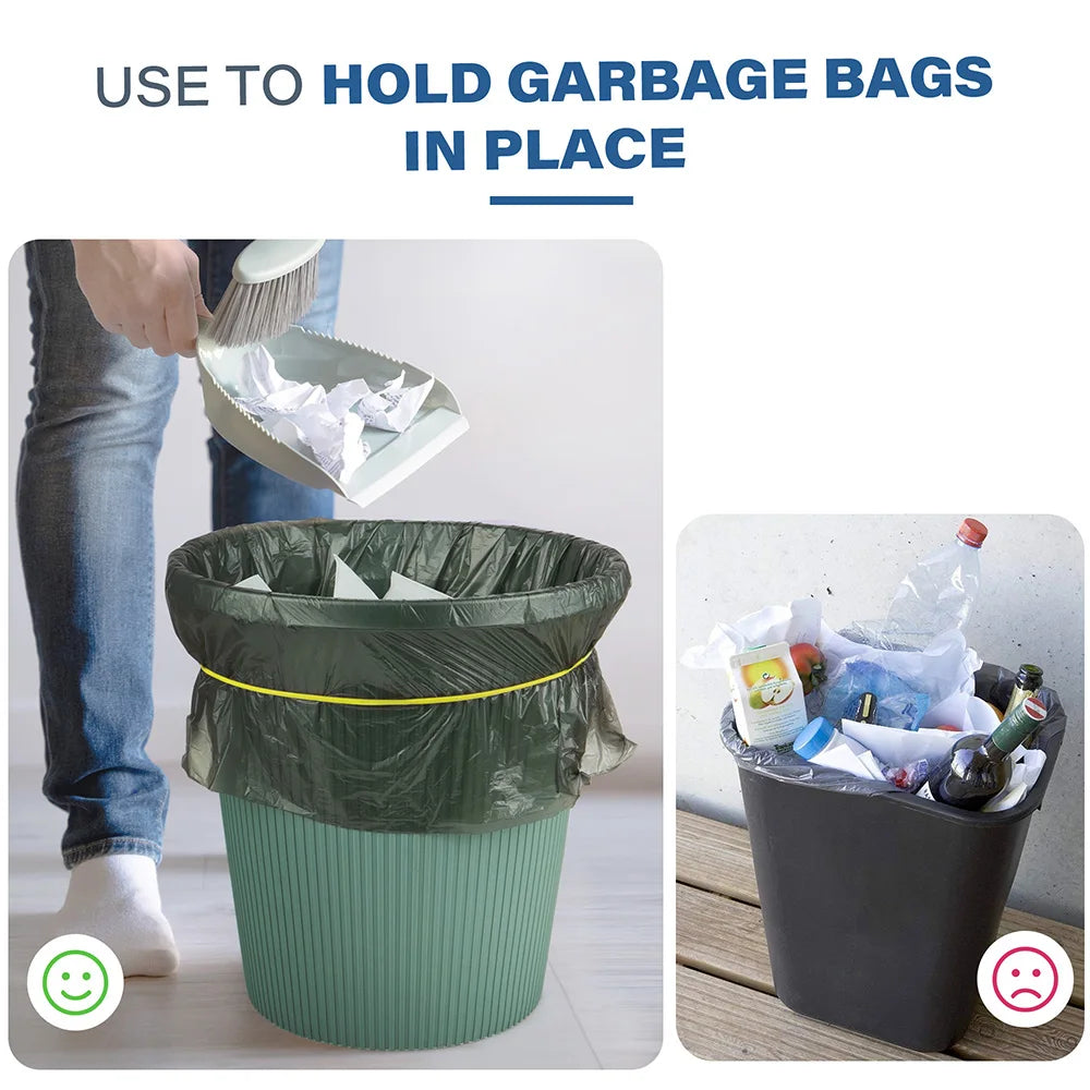 170Pcs Mutilcolor Rubber Bands Strong Elastic Band Loop 0.12Inch Width