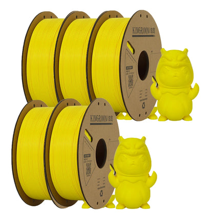 KINGROON PLA Filament 1.75mm 3D Printer 5/10Rolls Plastic Material 100% No Bubble for FDM 3D Printer MIX