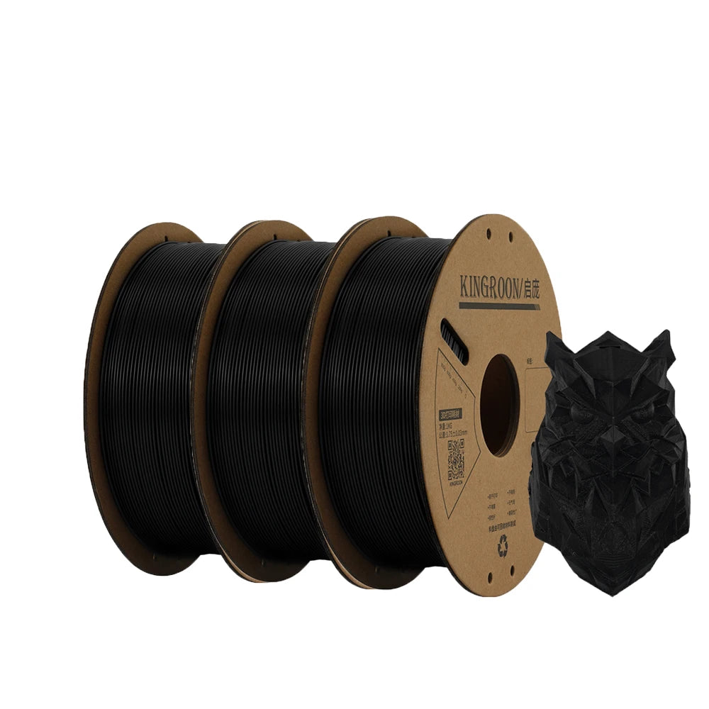 KINGROON PLA Filament 1.75mm 3D Printer 5/10Rolls Plastic Material 100% No Bubble for FDM 3D Printer MIX