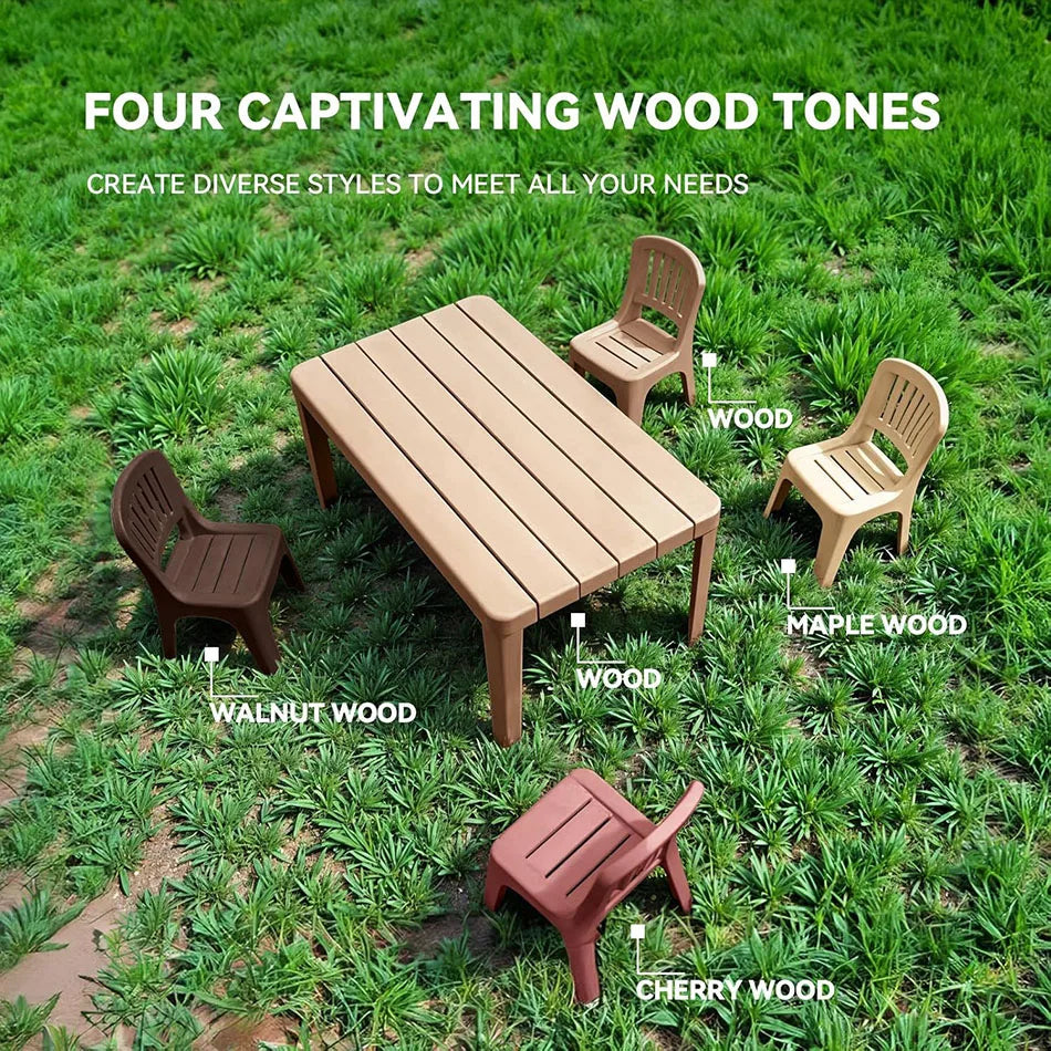 JAYO Wood PLA Filament 1.75mm 5Rolls 15% Real Wood Fiber 3D Filament For FDM 3D Printers