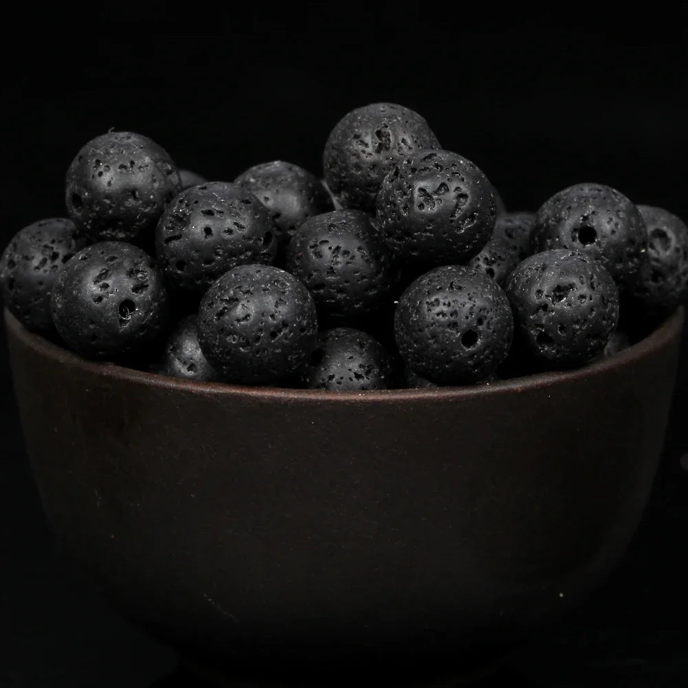 Natural Round Tiger Eye Amazonite Lava Turquoises Agates Jaspers Garnet Spacer Loose Stone Beads For Jewelry Making