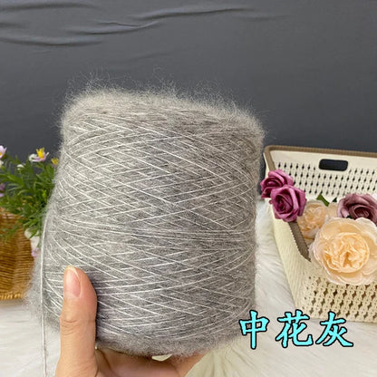 500G/PC Mohair Yarn High Quality Super Soft And Warm Baby Wool Crochet Yarn Anti-Pilling For Hand Knitting Scarves Sweaters Hats