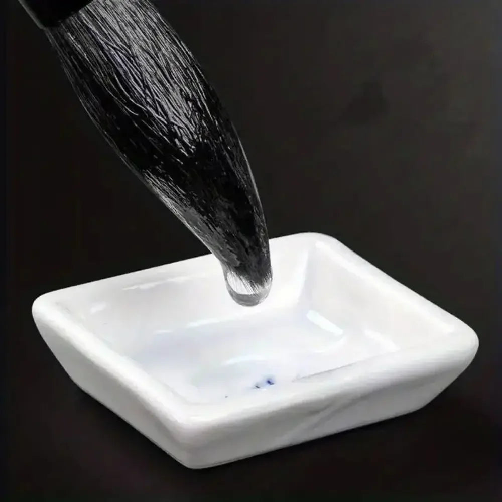 7/14pcs Round Squirrel Hair Paint Brush Set for Watercolor, Inks, Gouache & Tempera, Wood Handle