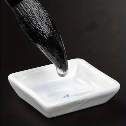 7/14pcs Round Squirrel Hair Paint Brush Set for Watercolor, Inks, Gouache & Tempera, Wood Handle