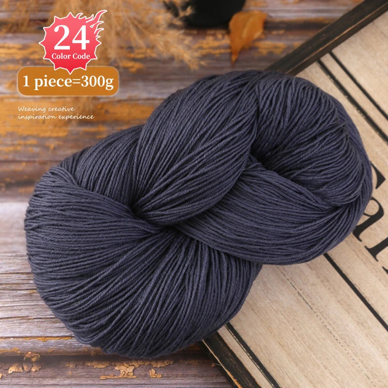 300g Alpaca Wool Yarn in Multiple Optional Colors Used for Knitting Fashionable Sweaters Scarves Gloves Hats Coats