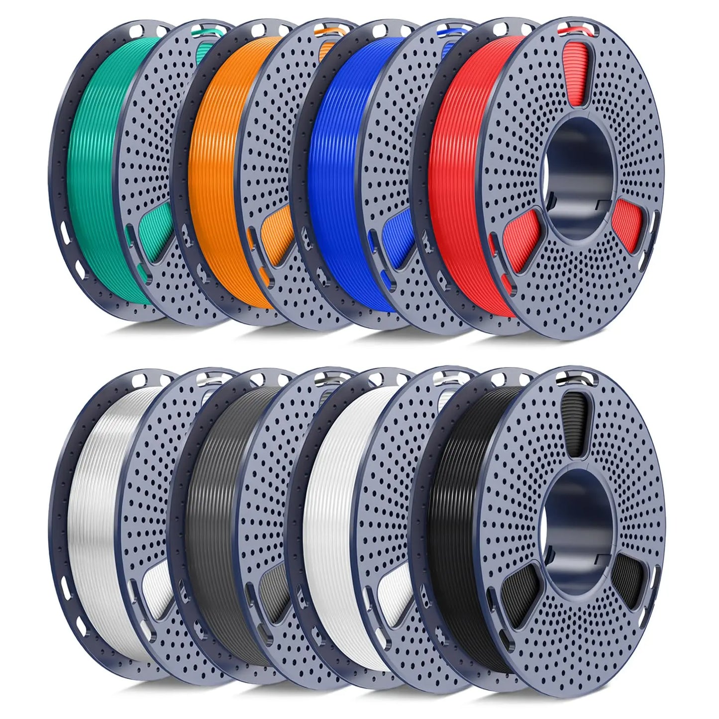 SUNLU Fliament Silk PLA+/PLA/PETG/WOOD/Rainbow Filament 250g 500g/spool 1.75mm mix color