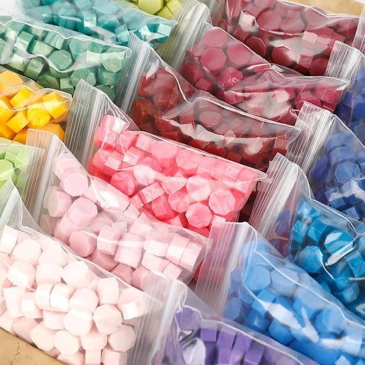 100Pc Retro Sealing Wax Seal Stamp Wax Beads Scrapbook Material Wedding Birthday Party Invitation stamp