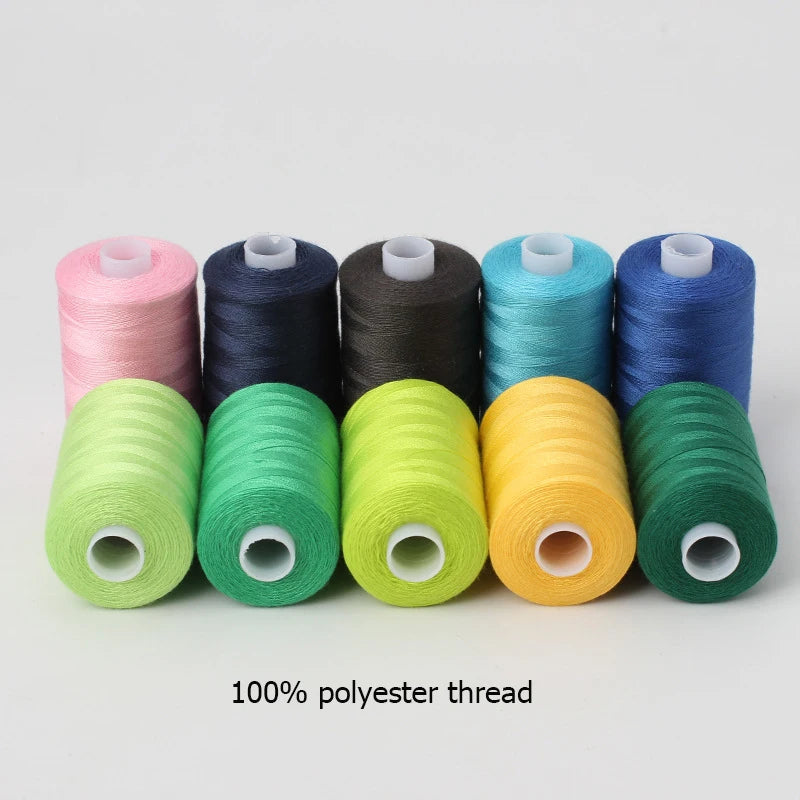Sewing Thread,140S/2, 42 Colors All Purpose, 30wt, Assorted 1000 Yards Polyester