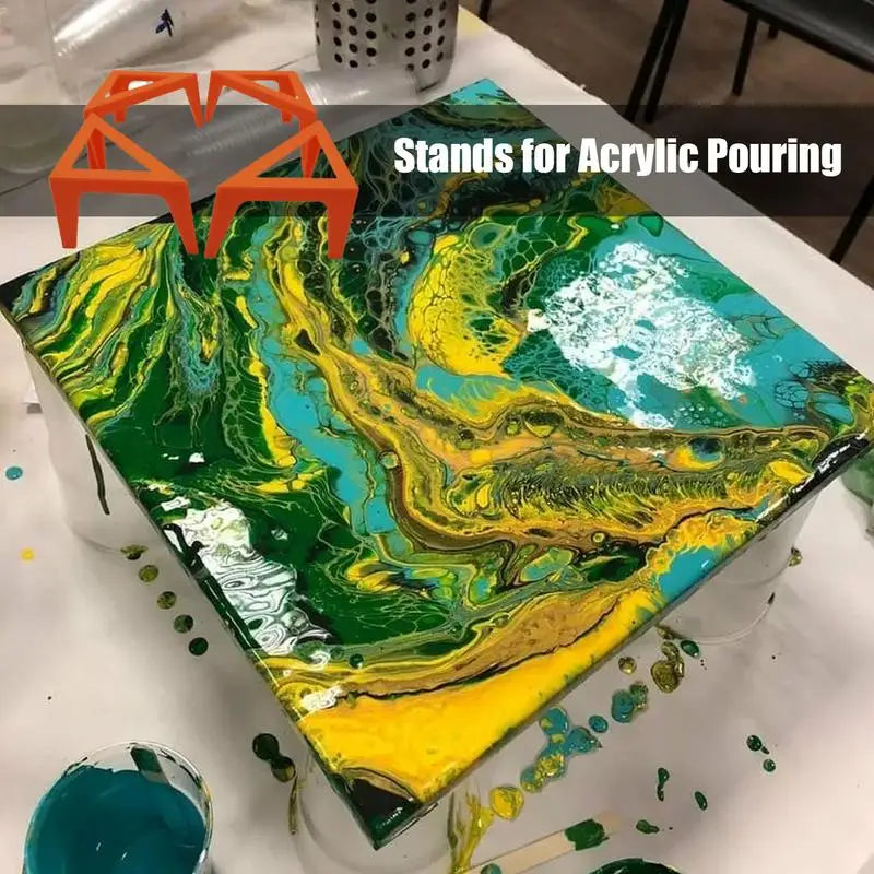 Canvas Stands For Paint Pouring