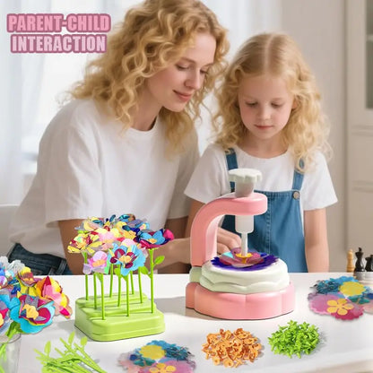 DIY Craft Kits Toys for Kids - Flowers Market Toy, Build Your Flower Bouquet