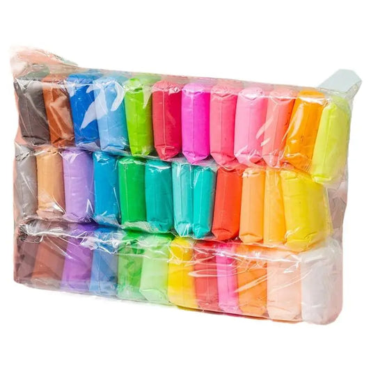36 Color Super Light Clay Air Dry Polymer Modelling Clay