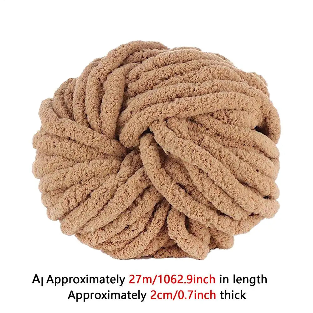 Chenille Yarn Soft wool thread Chunky Yarn for handmade Knitting Crocheting Thick Yarn Soft Plus Yarn for Socks Gloves