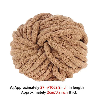 Chenille Yarn Soft wool thread Chunky Yarn for handmade Knitting Crocheting Thick Yarn Soft Plus Yarn for Socks Gloves