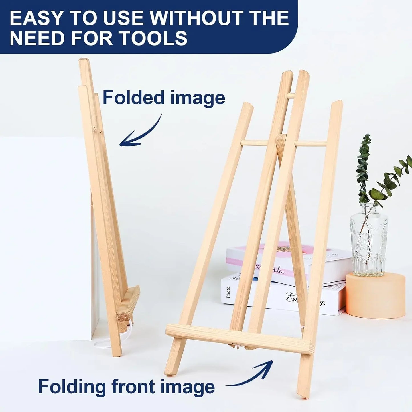 2pcs 17 inch desktop easel stand, tripod