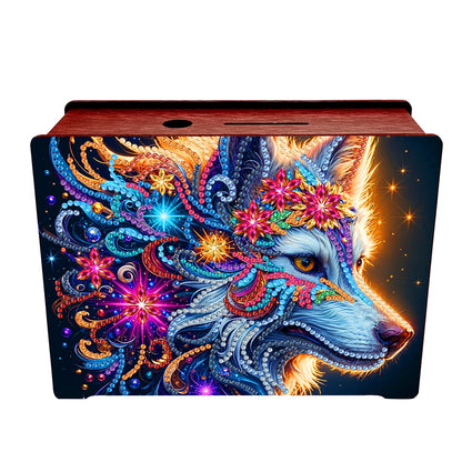 Creative 5D DIY Diamond Painting Piggy Bank Desktop Art Kits Storage Box Rhinestones