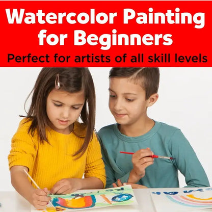 Faber-Castell Learn to Watercolor Paint- Beginner Art Set