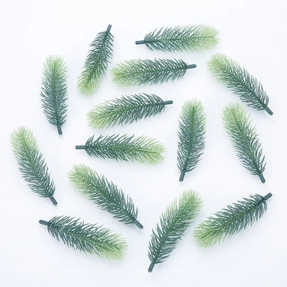 10pcs Mini Artificial Pine Needle DIY